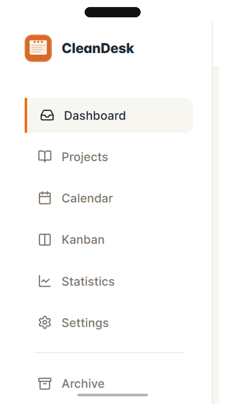CleanDesk App